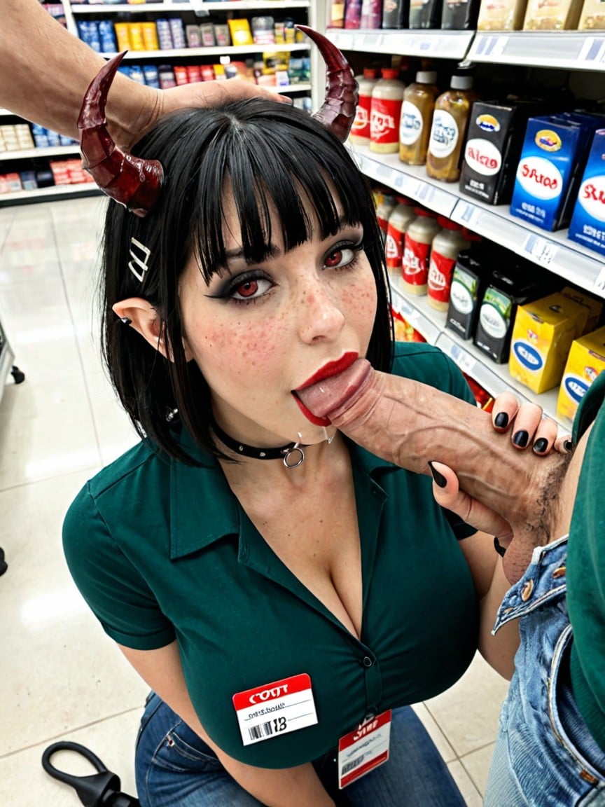 Pale White Skin, Manager Outfit, Full Body Porno IA