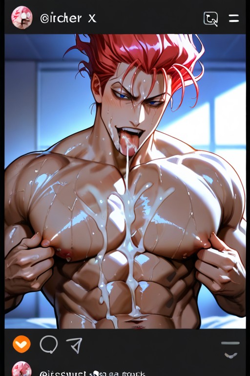 Licking Cum, Pinkish Nipples, Peeing On Face AI Gay Porn