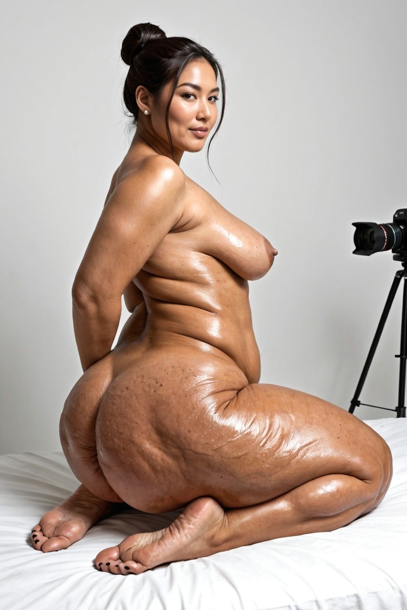 Gigantic Hips, Extremely Beautiful, Gros Porno IA