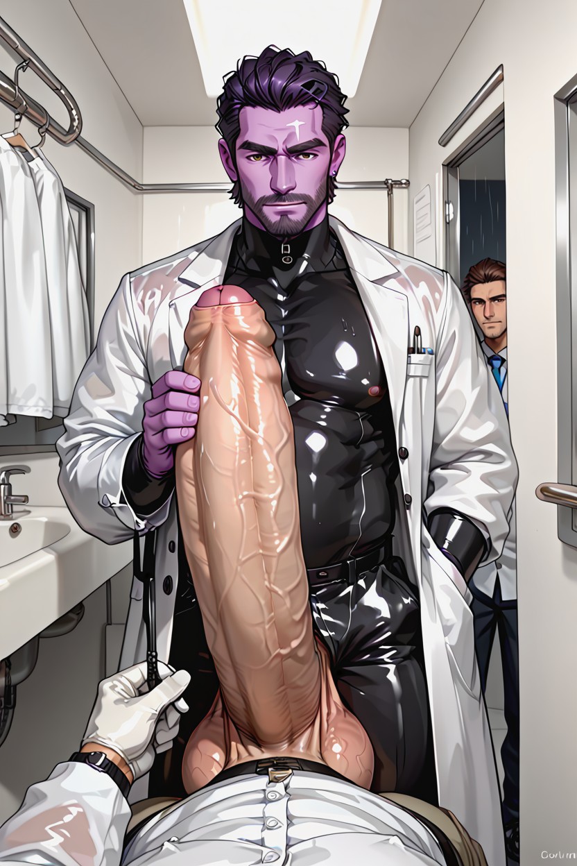 Medical Exam, Guy Doctor, Raining AI Gay Porn