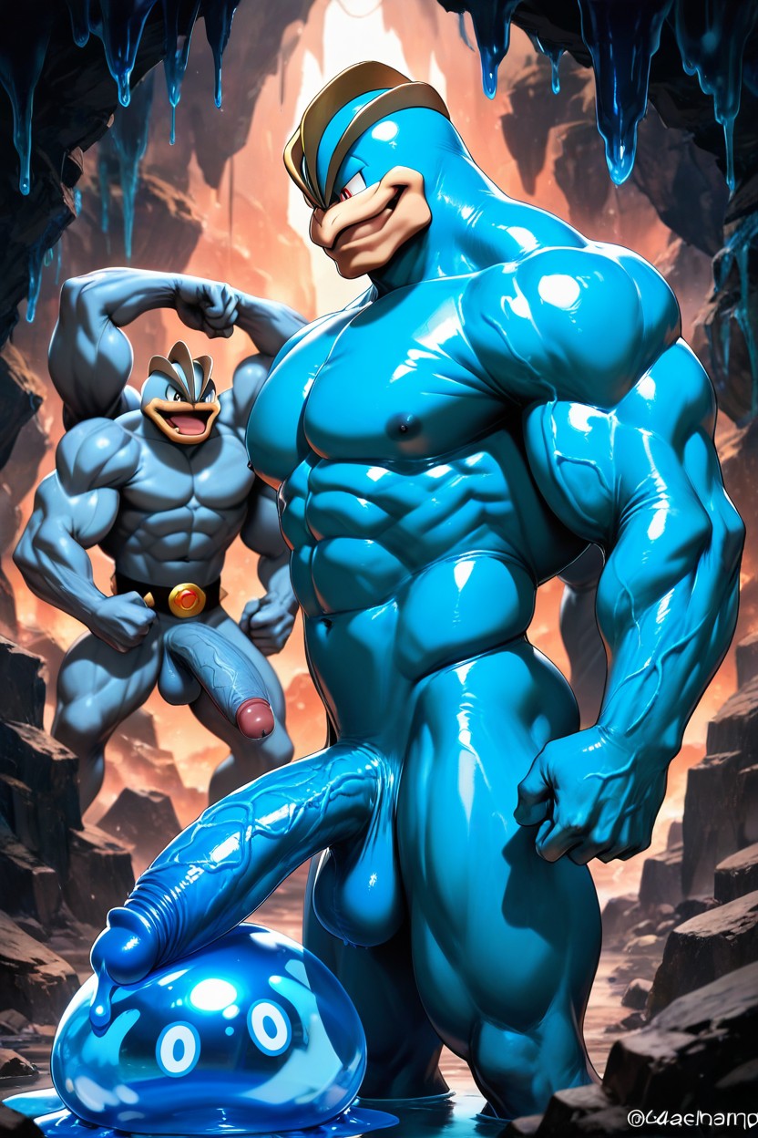 Gigantic Hyper Cock, Massive Veiny Cock, Sex AI Gay Porn