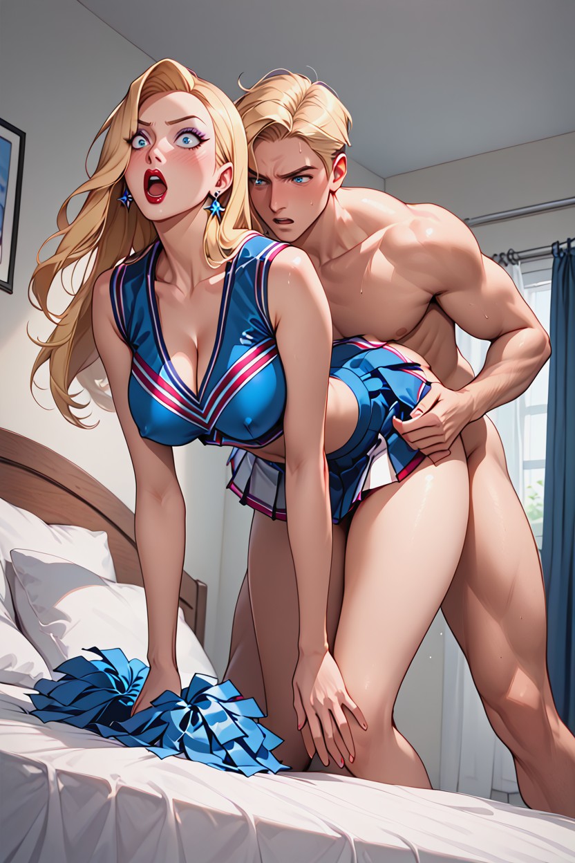 Looking At Man, Panic, Mid-motion Hentai AI Porn
