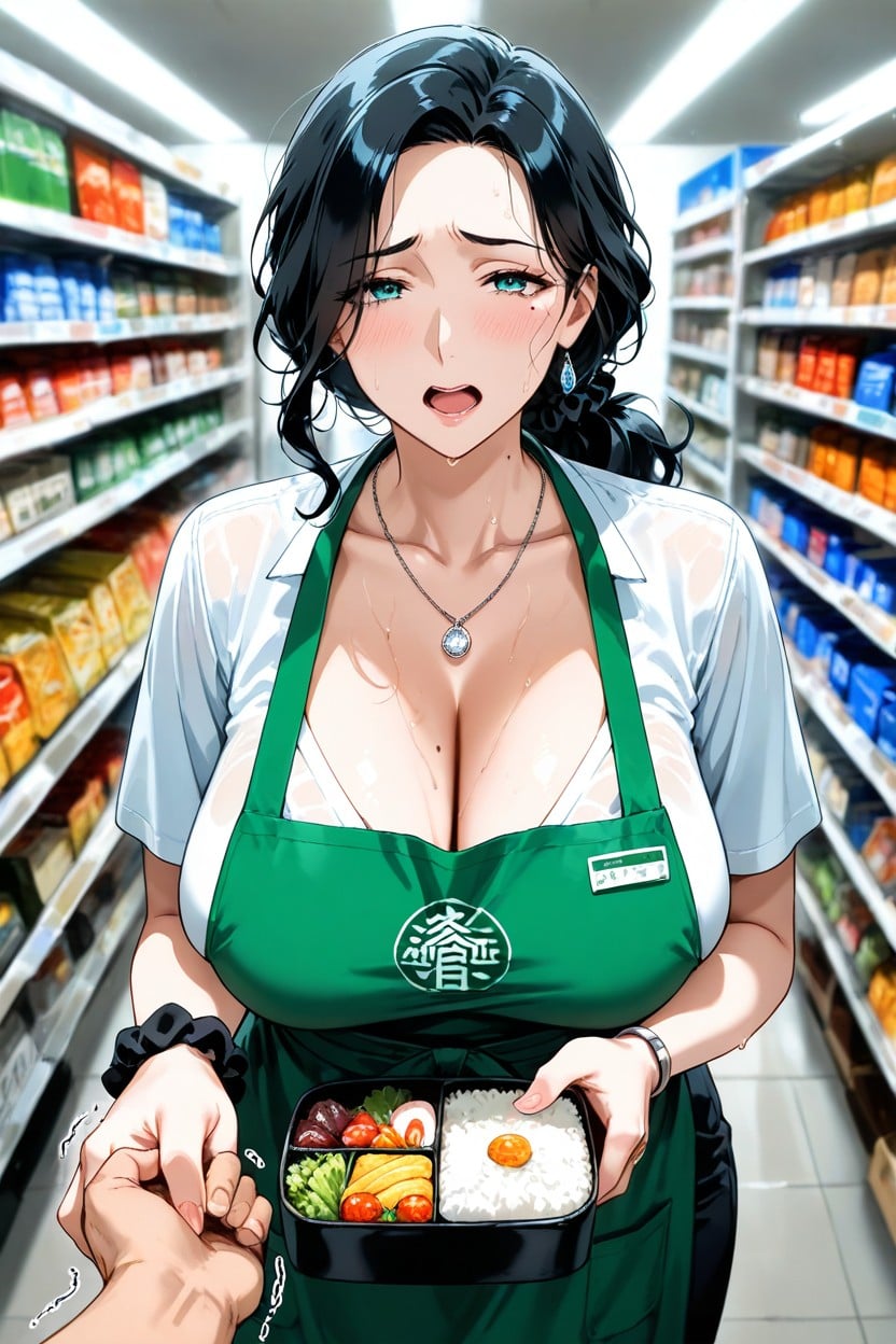 Wide Open Eyes, Expression, Trembling Hentai AI Porn
