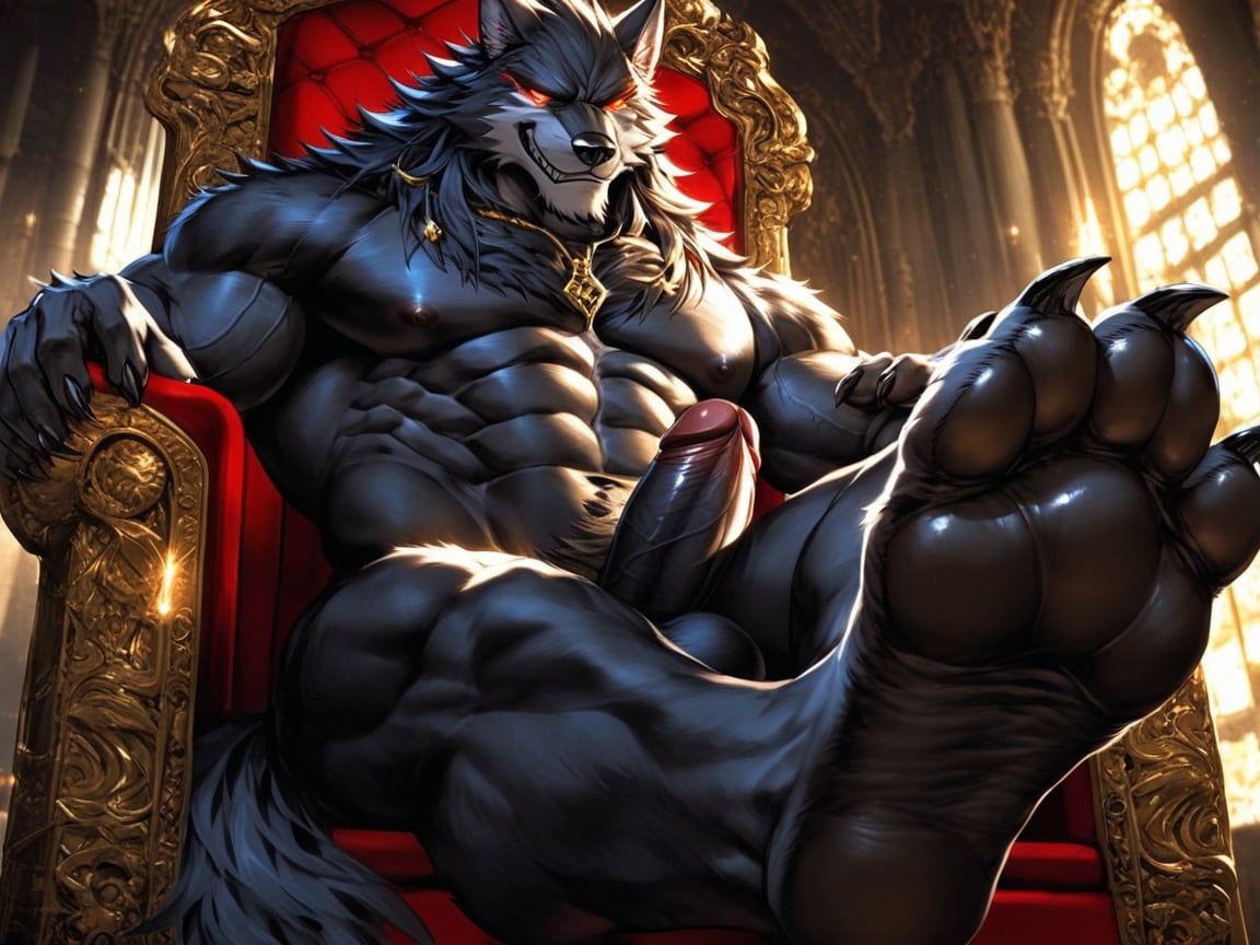Regal, A Dominant, Who Is A Muscular AI Gay Porn