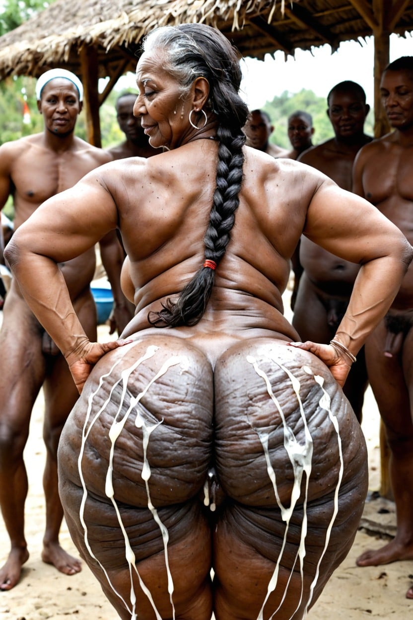 White Hairy Pussy, Dreadlocks, Hourglass Waist AI Porn