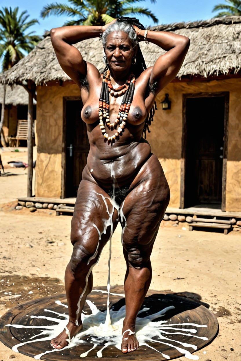 Armpit Hair, Standing Facing The Viewer, Front View AI Porn