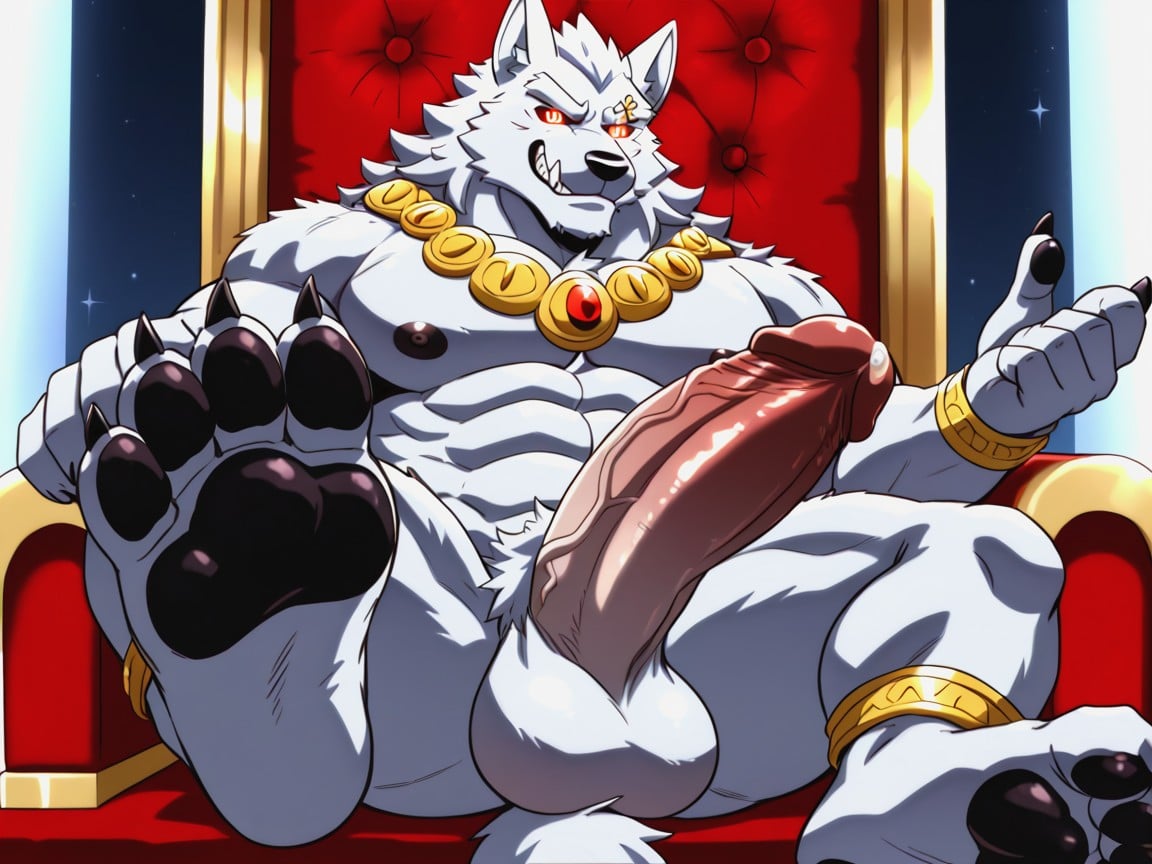 He Is Bold, Of A Furry Werewolf, An Anthro Character AI Gay Porn
