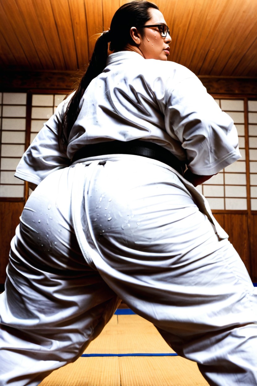 De Abajo Hacia Arriba, Large Crowd, Clothed Hyper Gigantic Wide Hips Porno BBW IA