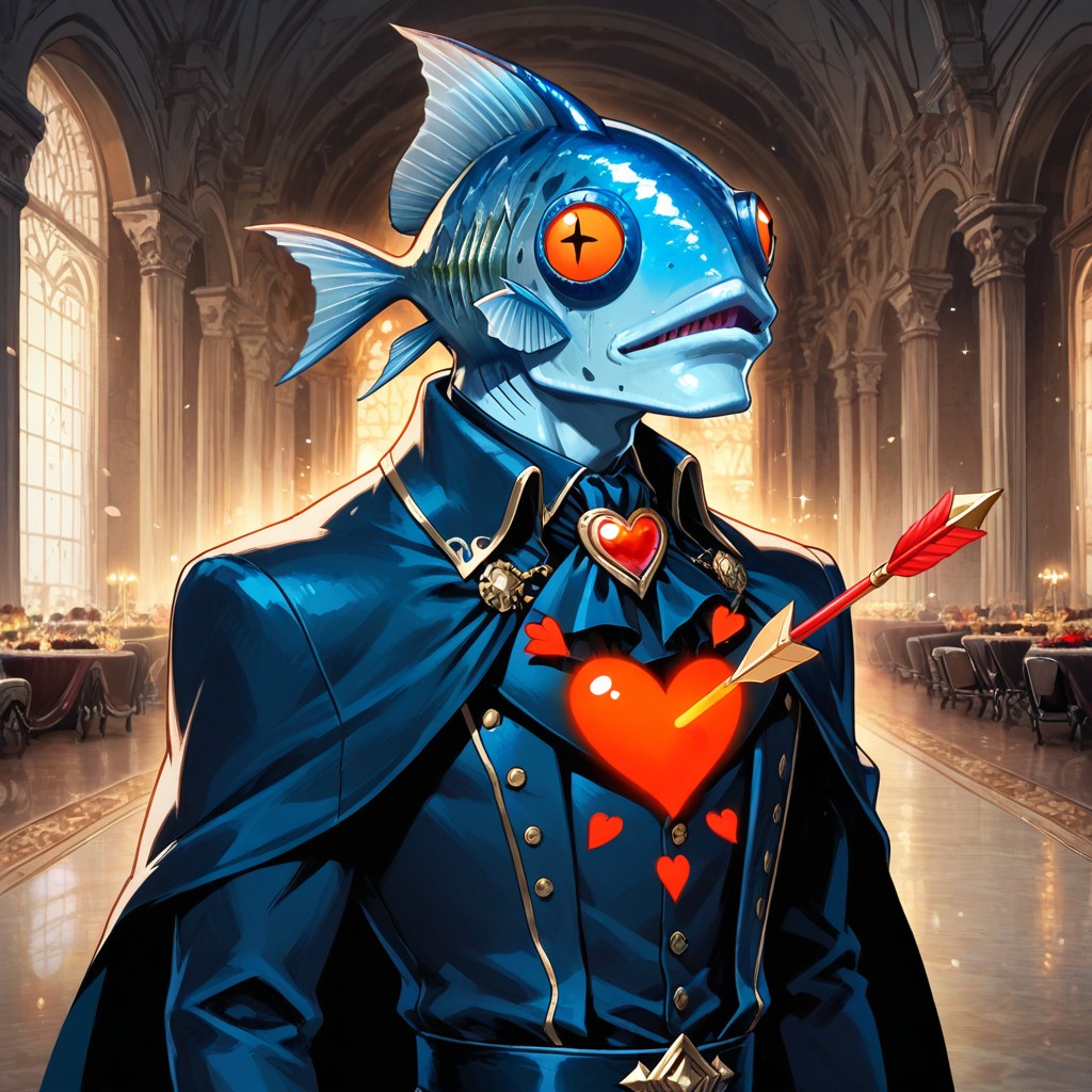 Dark Vampire Castle, Fish Face, In Love Expression Porno gay IA