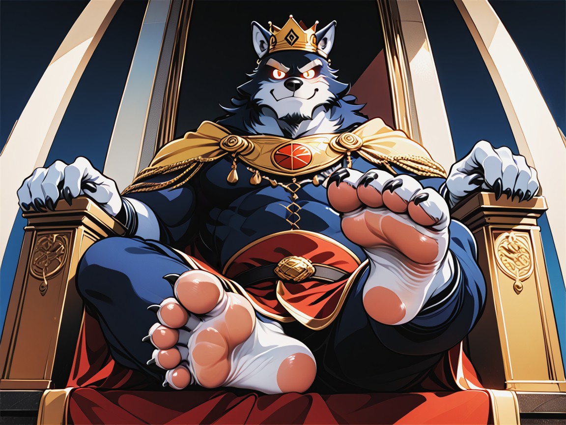 25+, Paw Soles, Furry Foot Paws AI Gay Porn