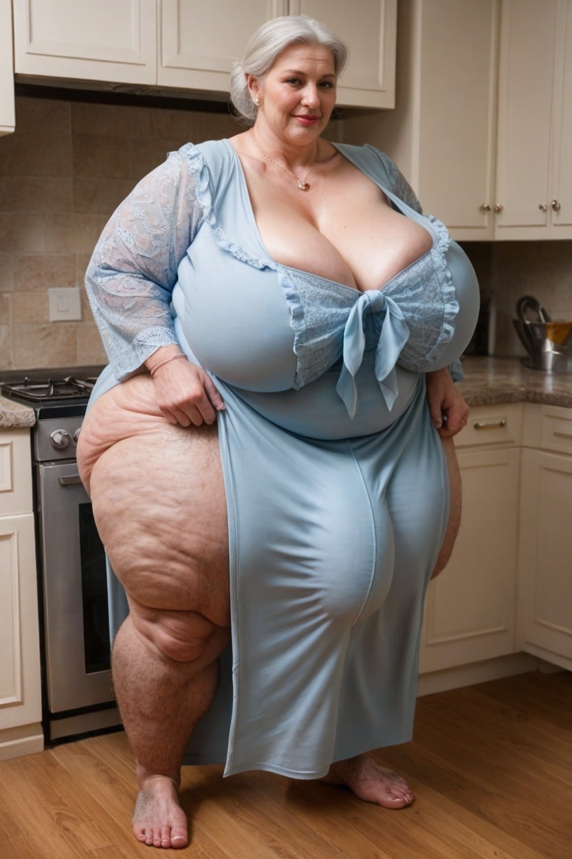 Standing, Gigantic Cock, Hyper Wide Hips AI Porn