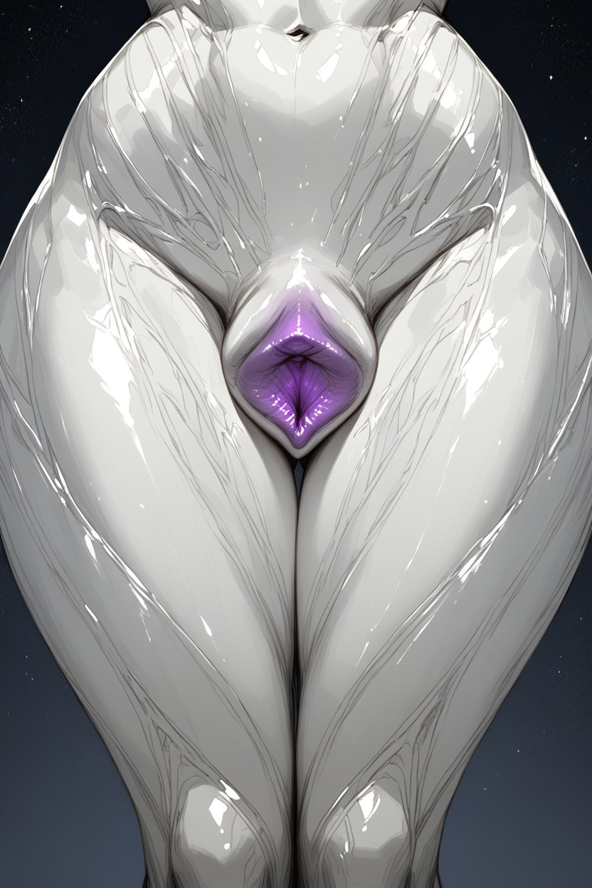 Dog Vulva, Ultra Detail Pussy, Purple Color Pussy Furry AI Porn