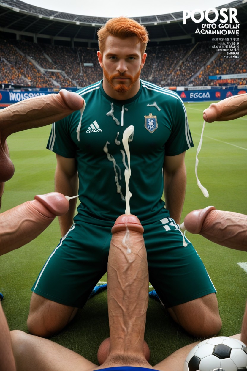 Penis Thicker And Longer Than Body, Multiple Giant Dicks, Group Of Cocks AI Gay Porn