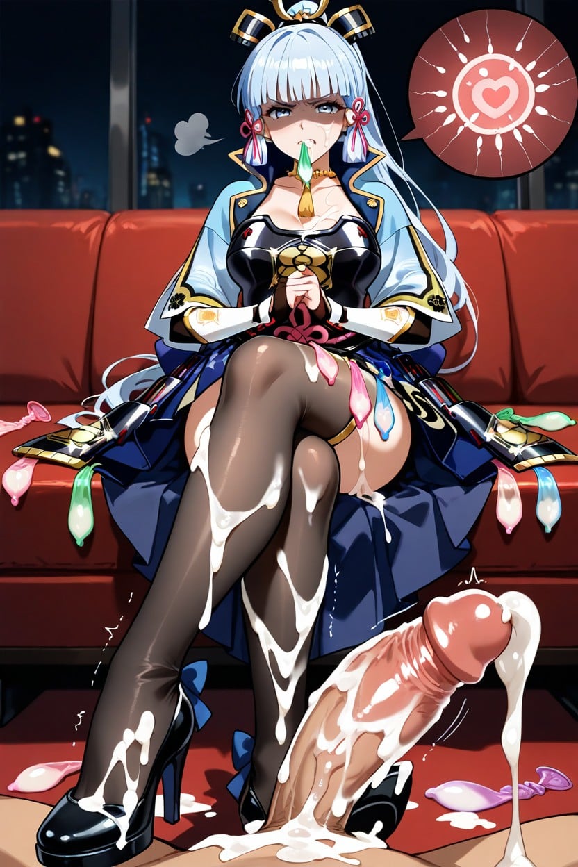 Cum On Shoes, Motion Lines, Cum Dump Hentai IA
