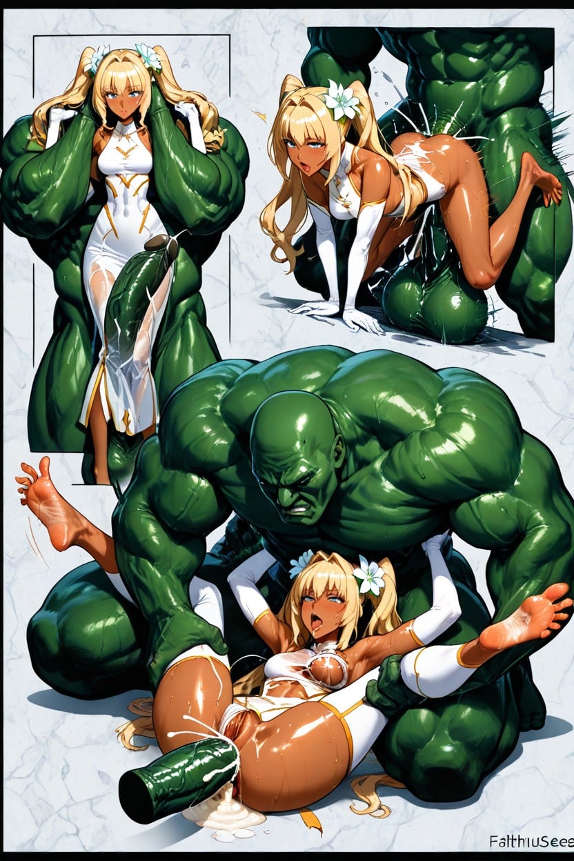 Masterfully Dynamic Linework, Irregular Black Borders Views, Motion Lines Hentai KI Porno