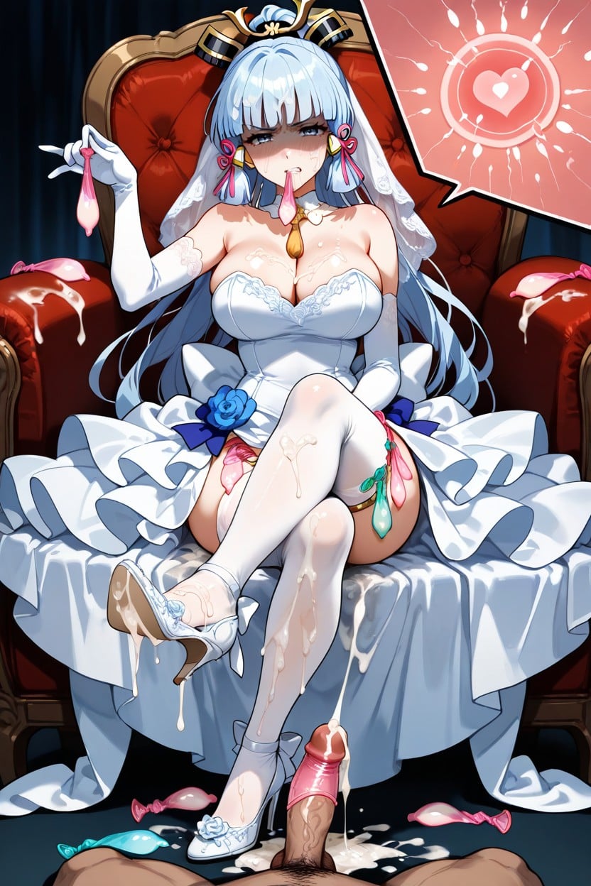 Cum On Shoes, Clothes Covered On Semen, Cum On Hair Hentai KI Porno