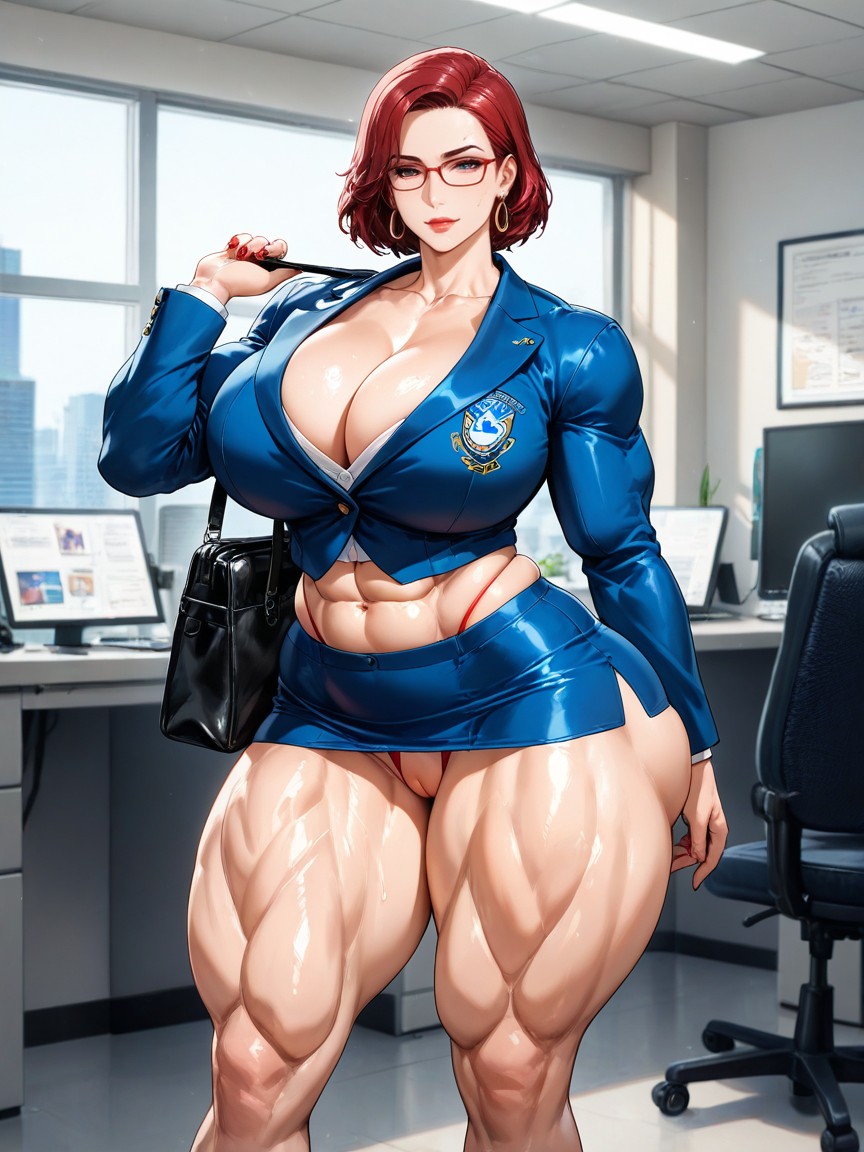 Glasses, Office, Toned Porno IA Gay