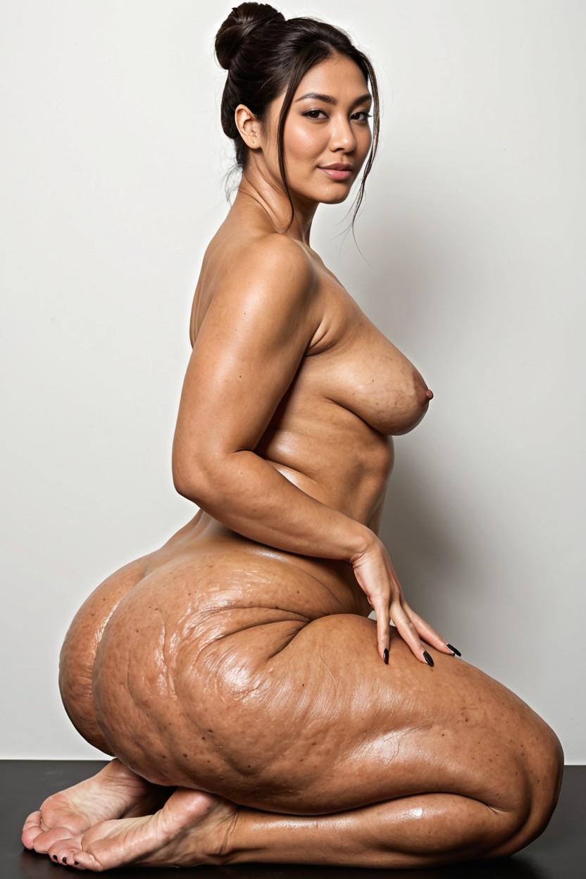 Big Legs, Big Stomach, Cellulite Everywhere AI Porn