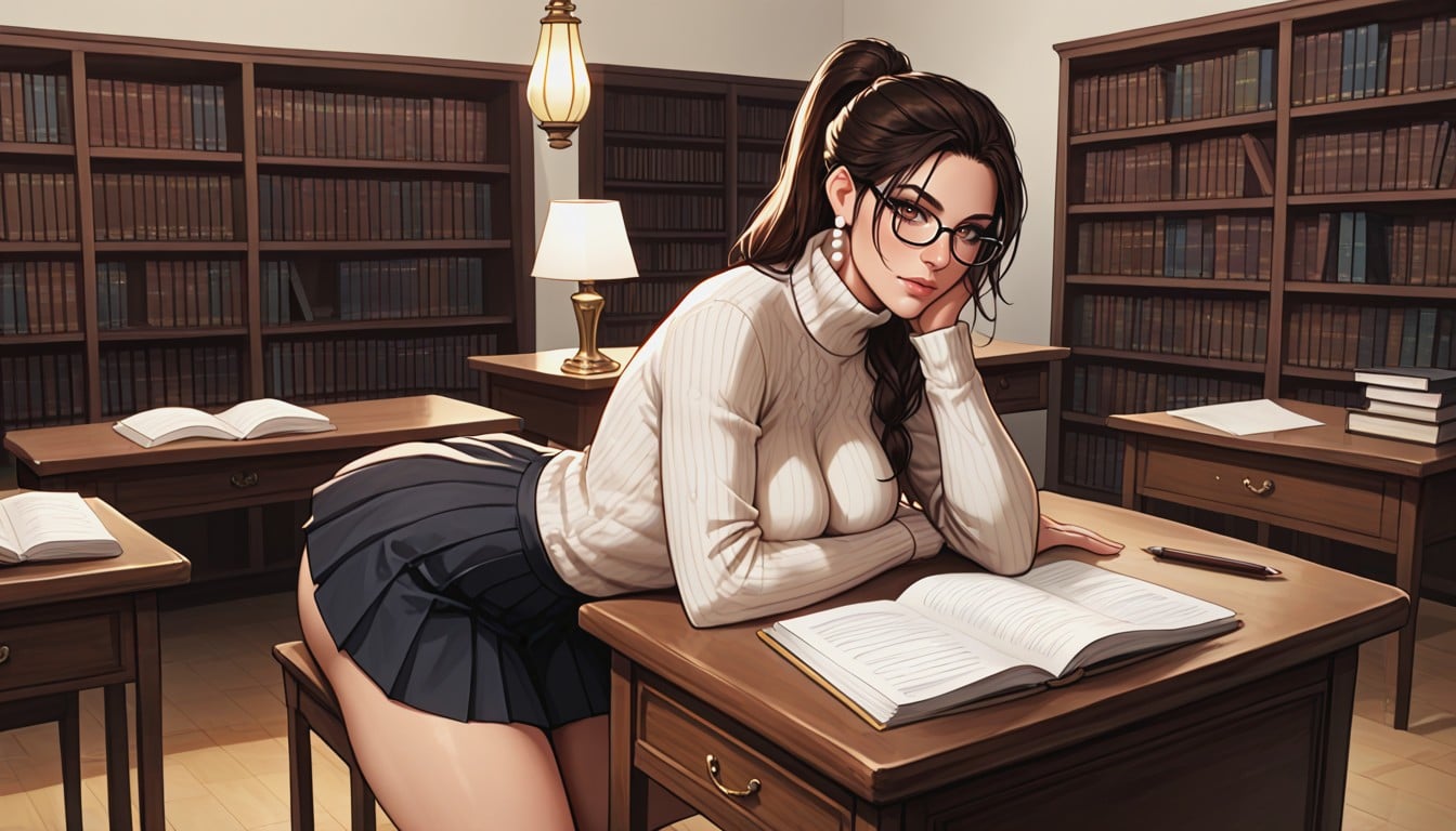 Hourglass Body, Break, Lara Croft AI Porn