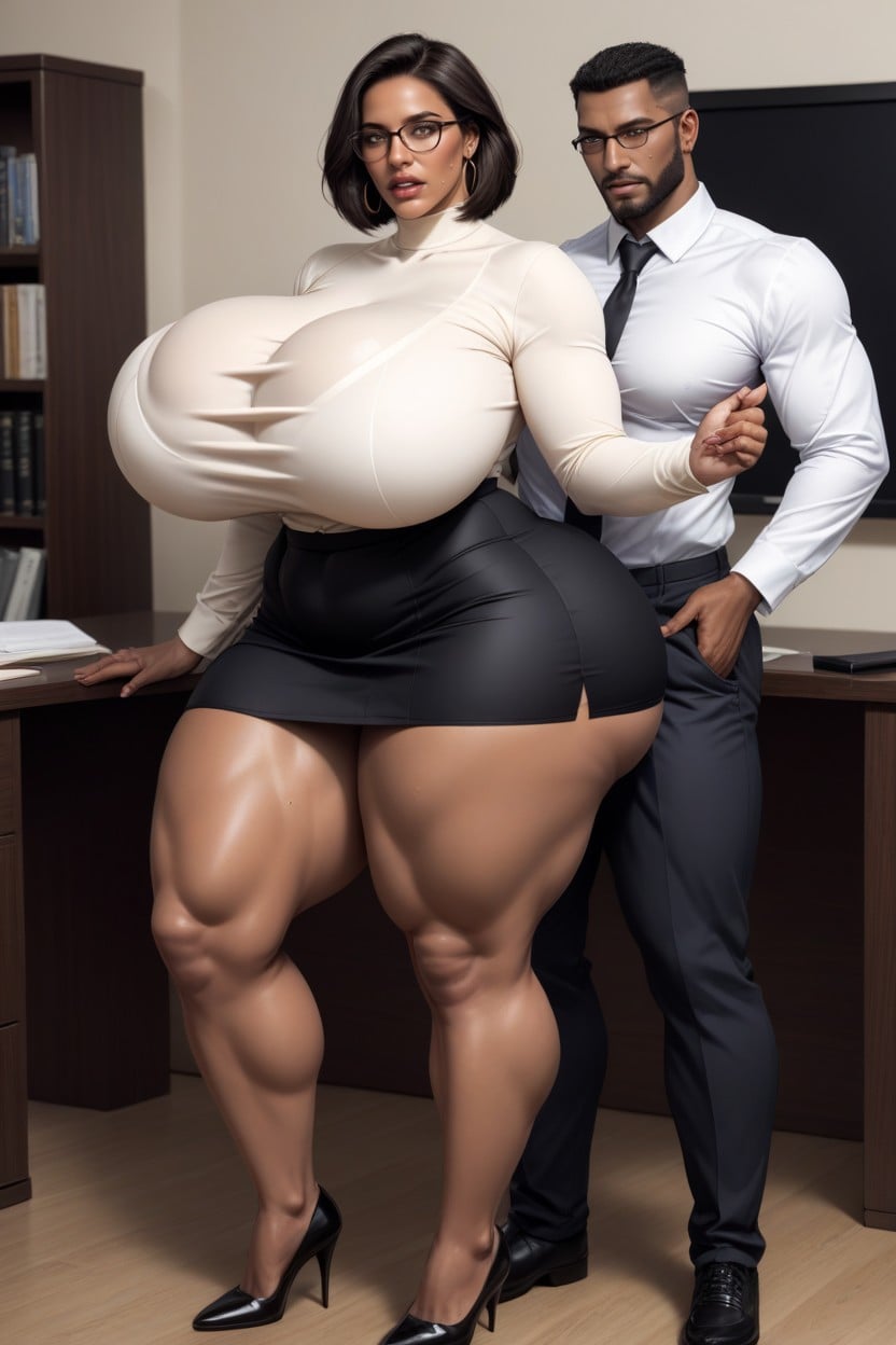Extremely Large Ass, Very Haircut, Hyper Ass AI Porn