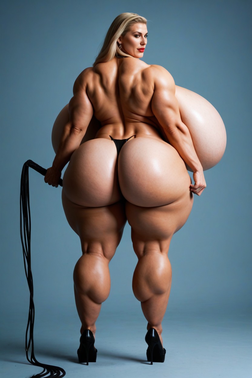50+, Long Legs, Extremely Gigantic Hips AI Porn