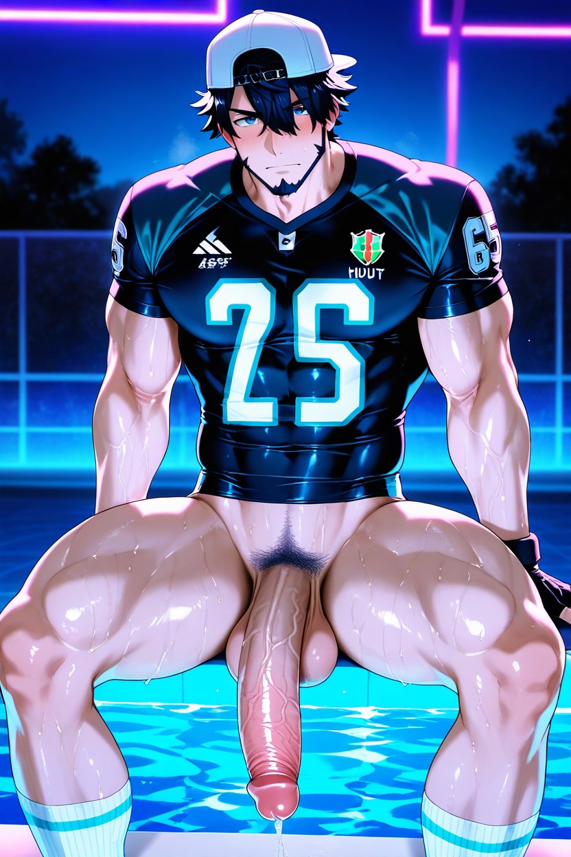 Mouth Is Closed, No Pants, No Underwear 게이 AI 포르노