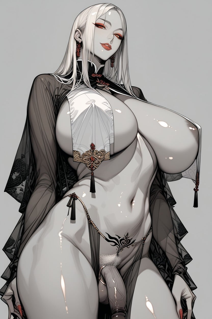 Oda Non Face Style, Vue De Côté, Giant Breast Porno IA Hentai