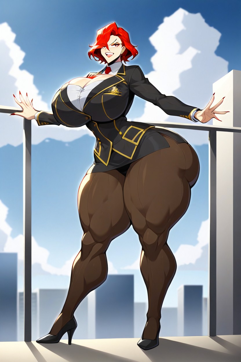 Angry, Muscular, Su Piel Es Clara Y Suave Hentai AI Porn