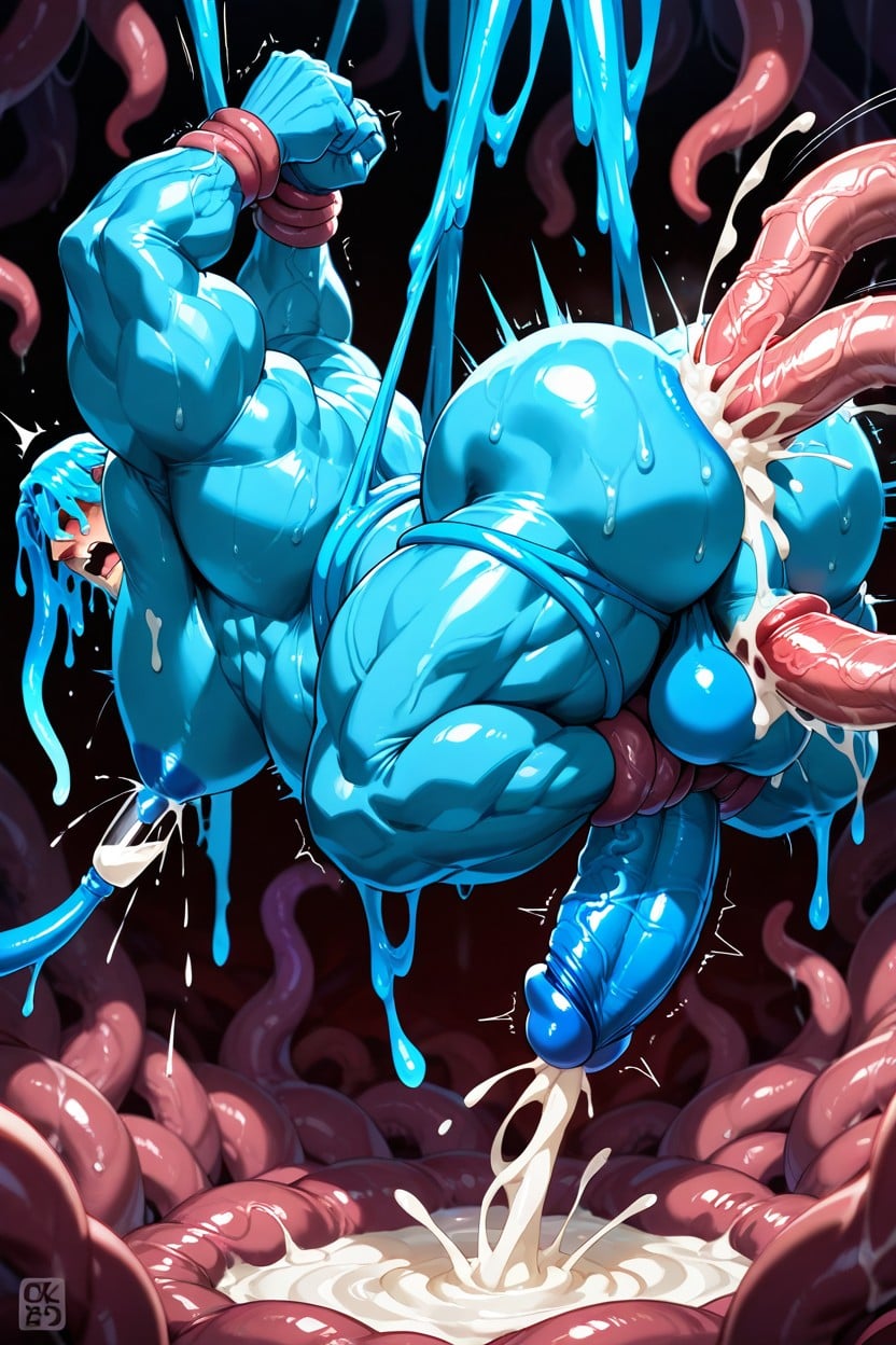 Many Tentacles Inside Anus, 20+, Anal Penetration 게이 AI 포르노