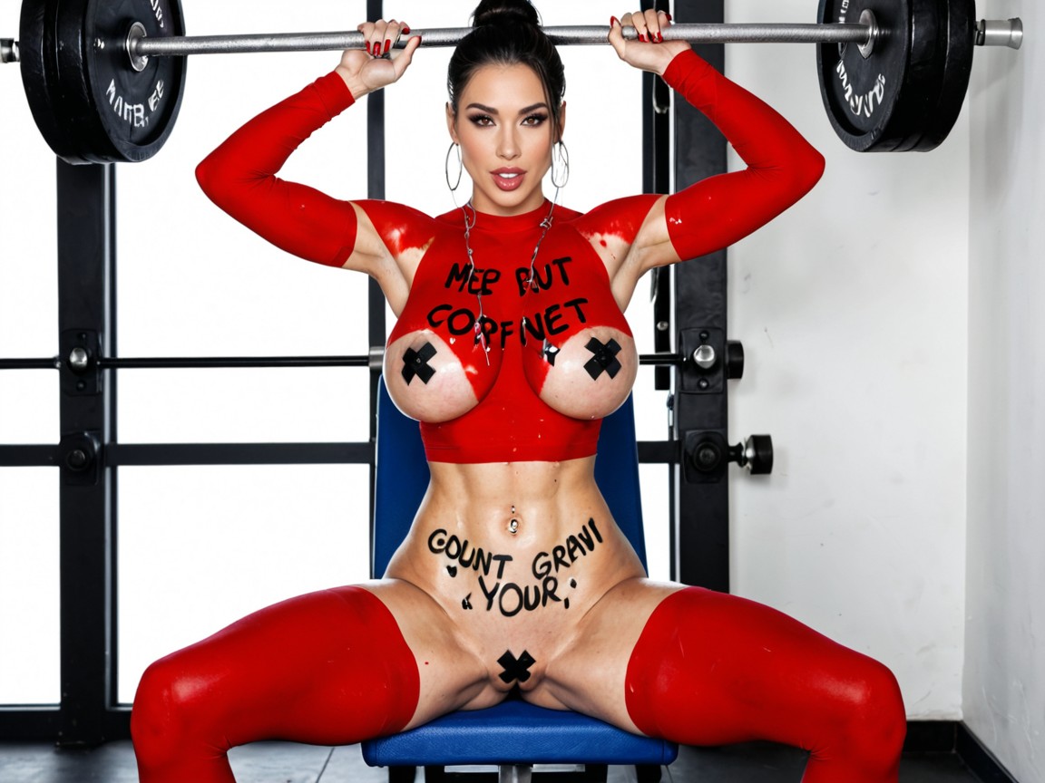 Greek, Toned Body, Nipple Chains AI Porn