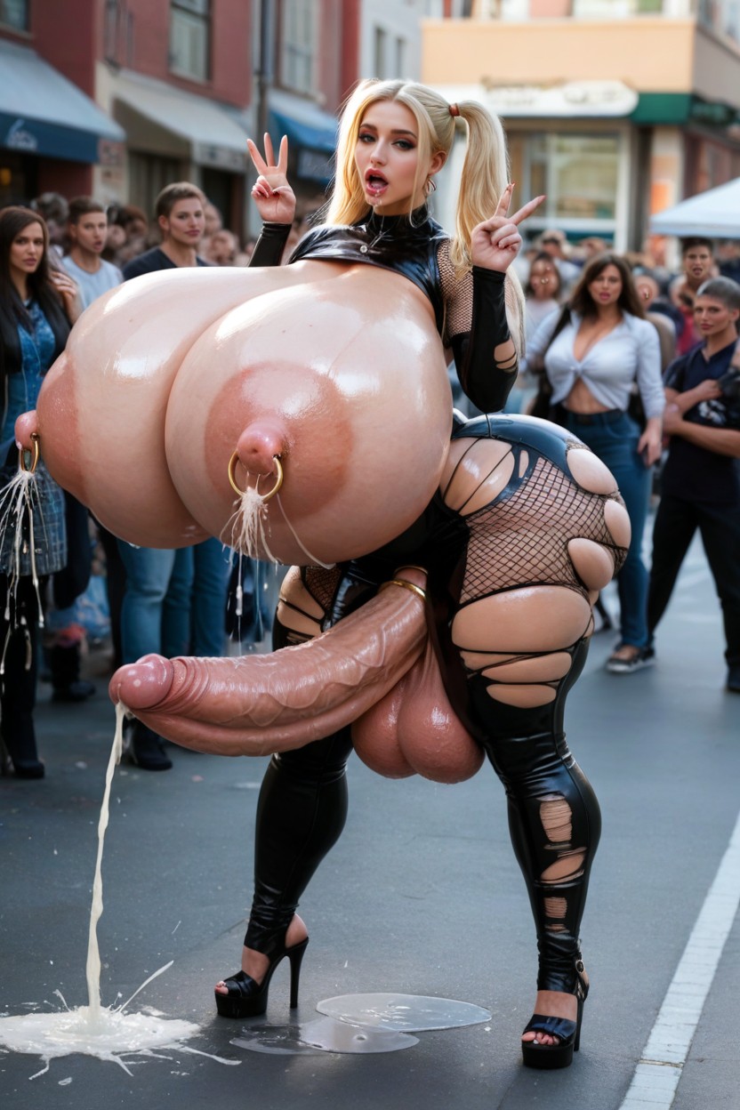 18+, Multiple Cock Rings, Forward Shemale AI Porn