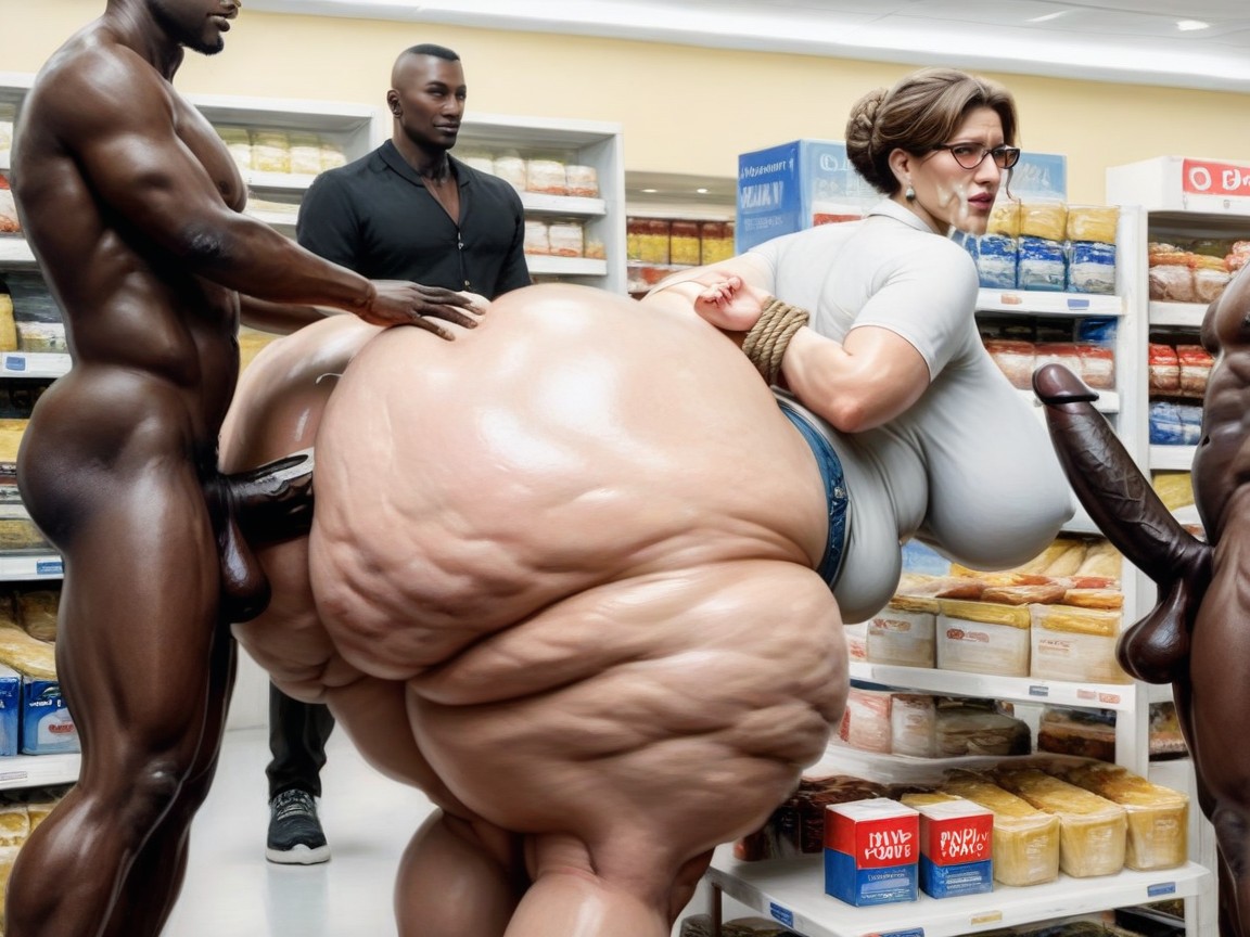 Jewish, Convenience Store, Big Wide Hips AI Porn