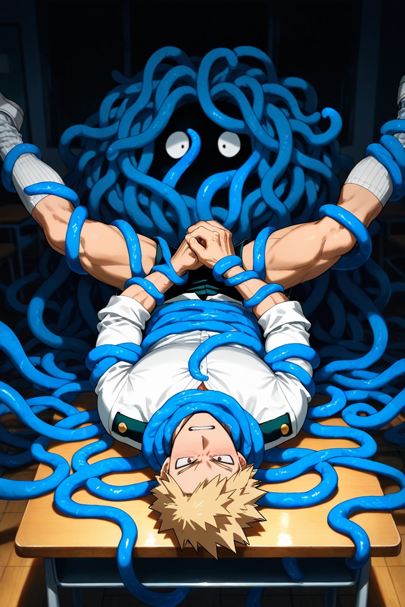 Ultra Detailed, Blonde Hair, Texture AI同性戀黃片