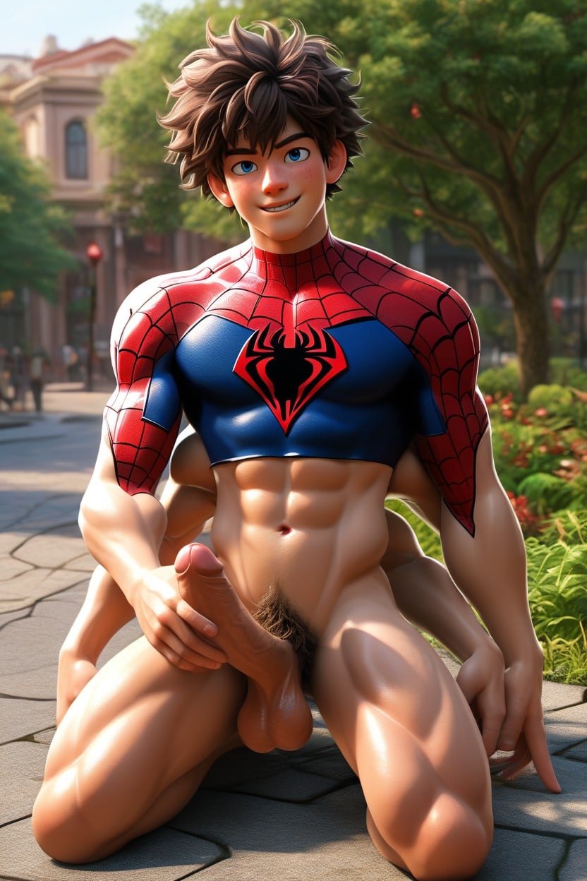 거대한, Smooth Skin, Foreskin 게이 AI 포르노