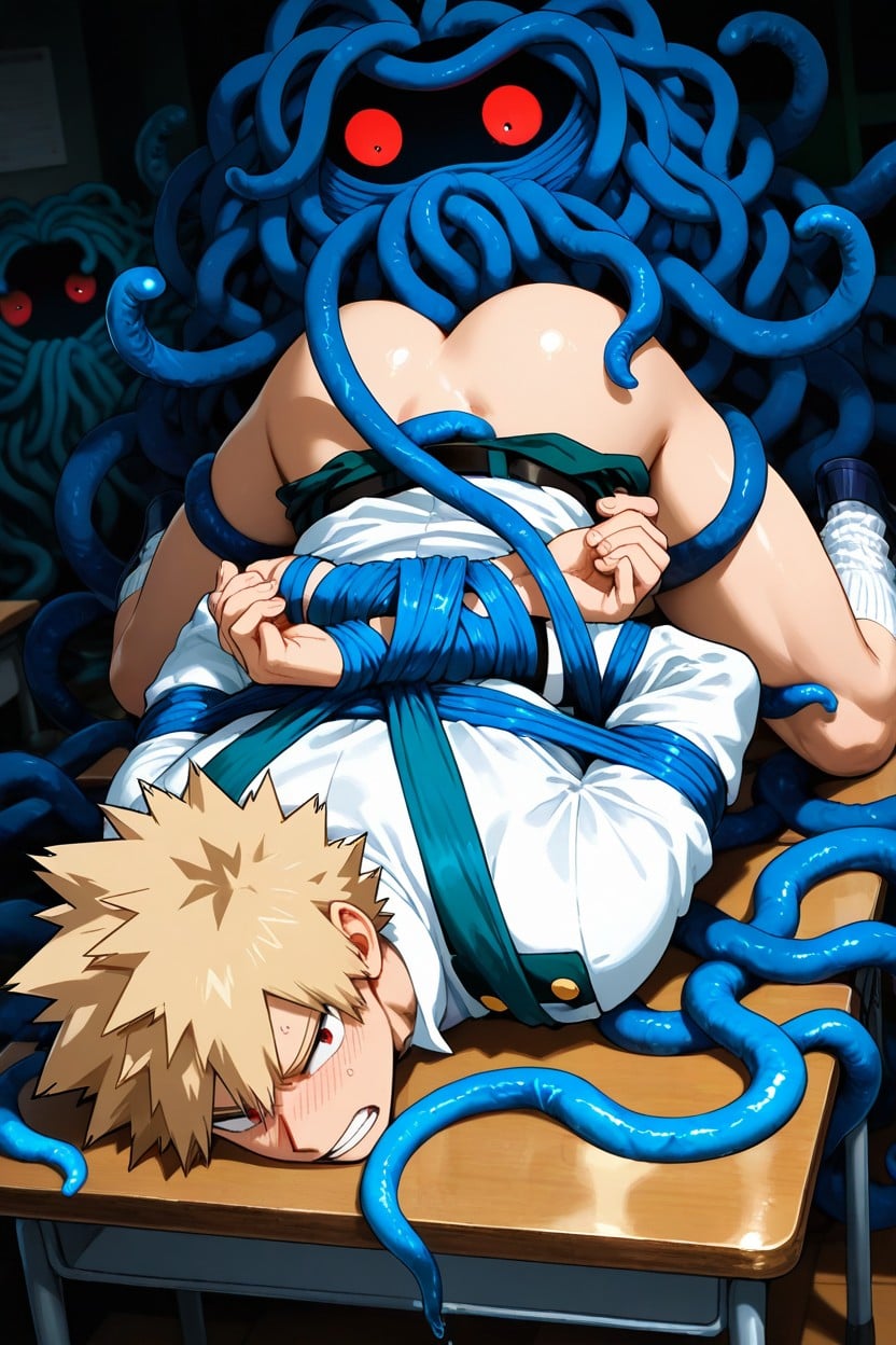 Tangrowth, Long White Slouch Socks, Focus On Bakugo’s Socks ゲイAIポルノ