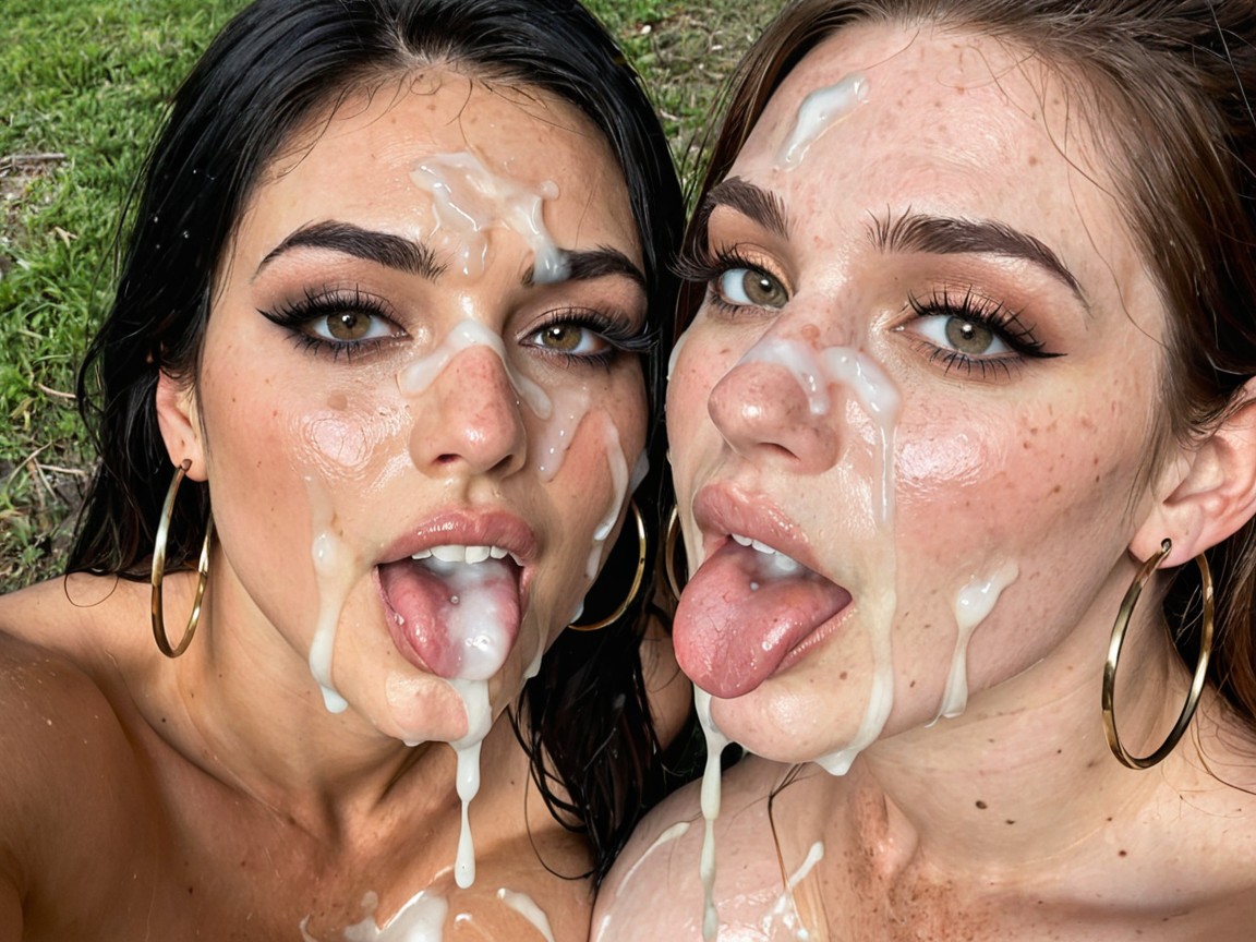 Scared, Hyper Excessive Facial Bukkake, Hyper Puffy Areola AI Porn