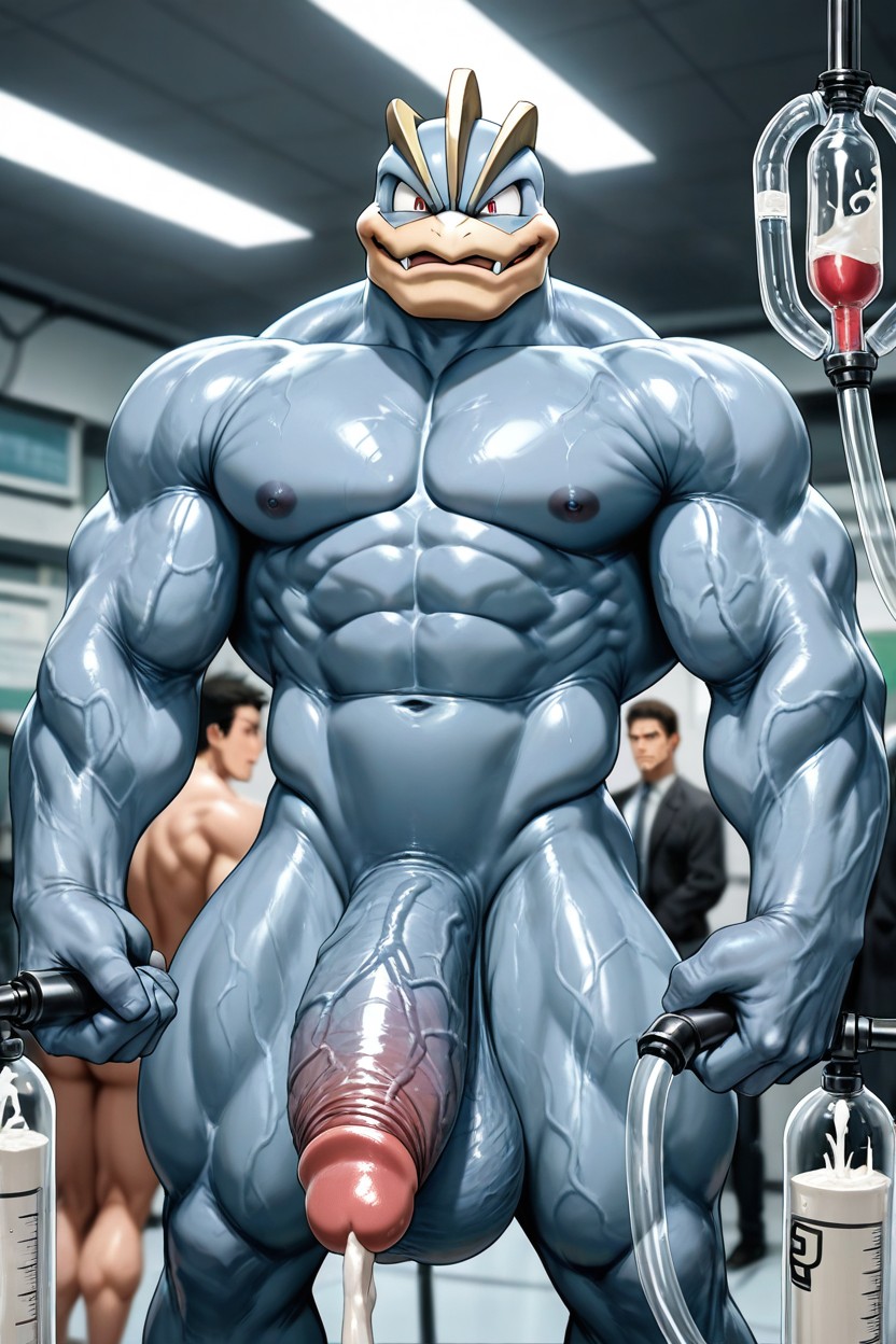Machoke, A Lot Of Cums, 赤裸裸 AI同性恋黄片