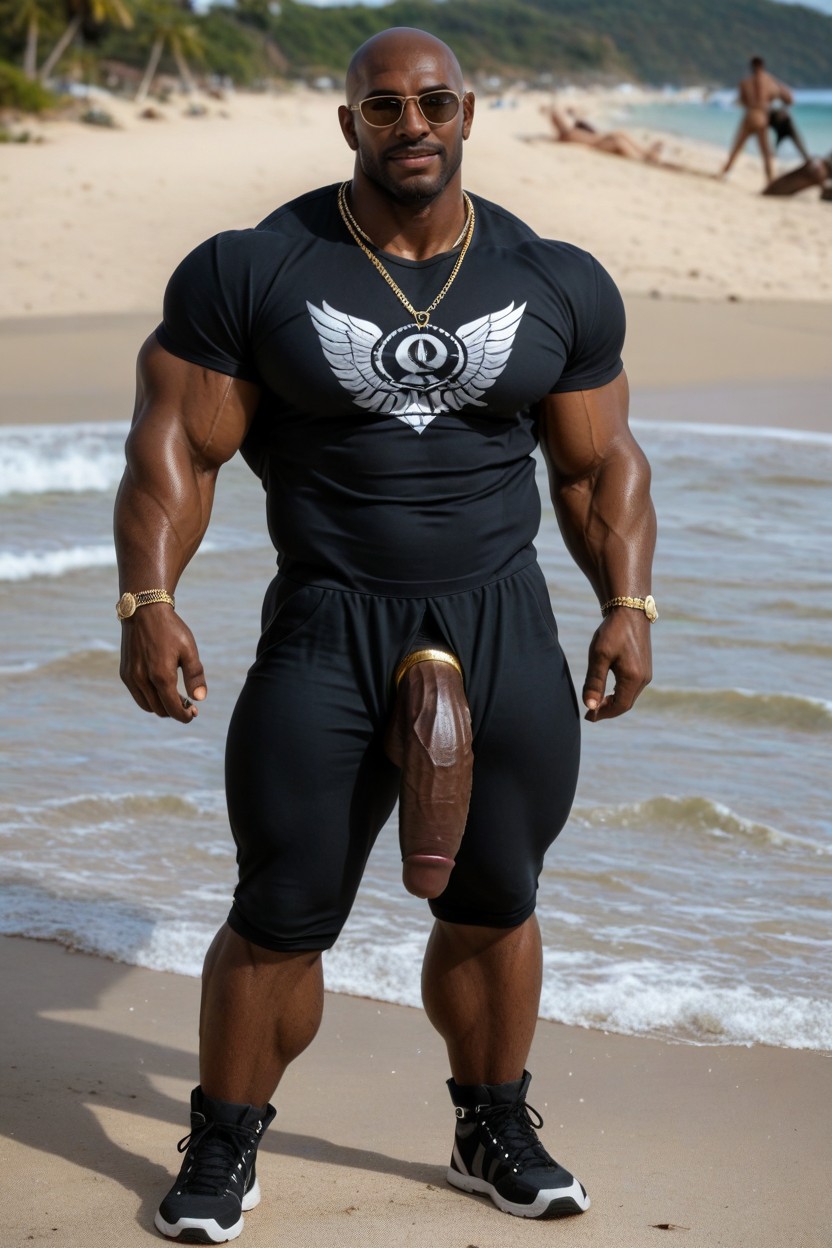 望向觀眾, 黑人, Masculine AI同性戀黃片