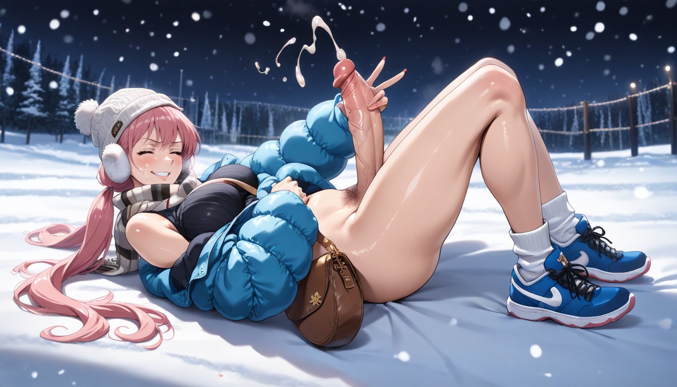 Pubic Hair, Ultra Detailed, Beautiful Erect Penis Hentai AI Porn
