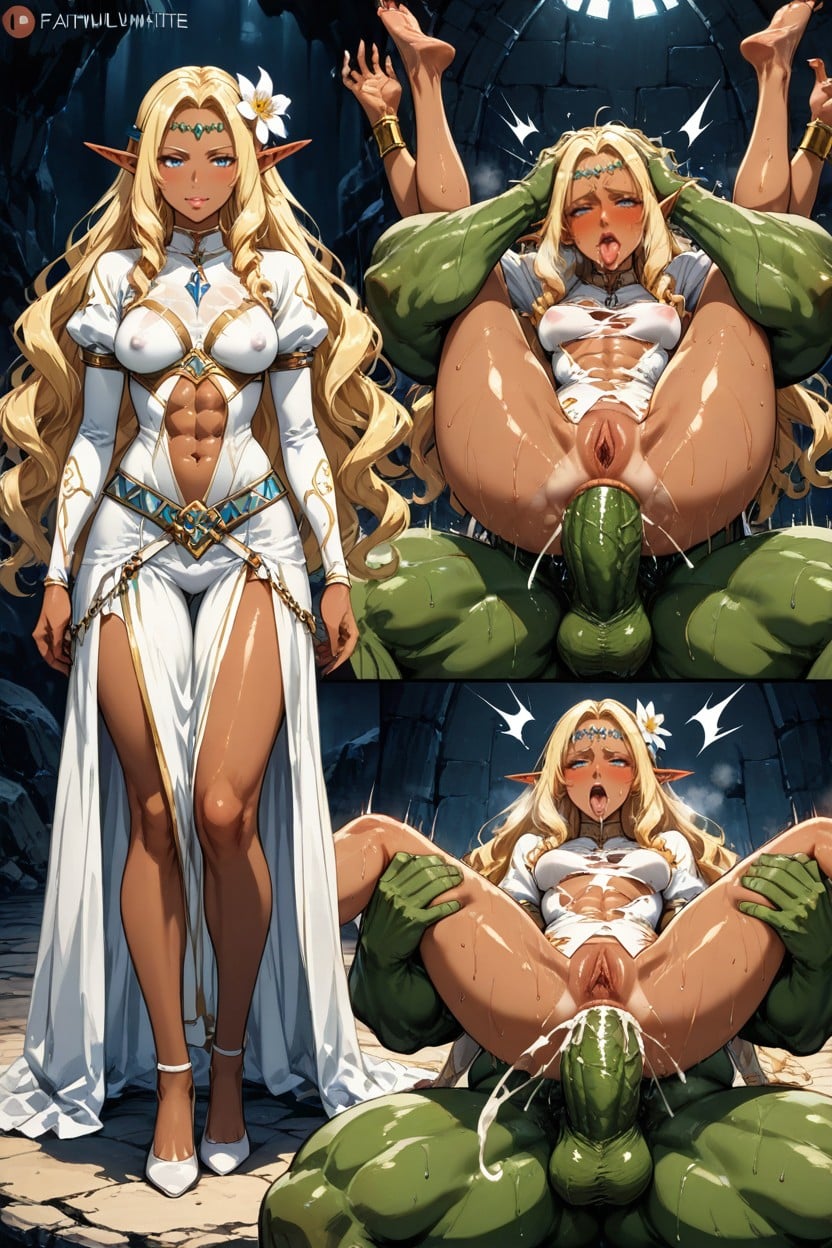 Double Penetration, Deepthroat, Emerald Hentai AI Porn