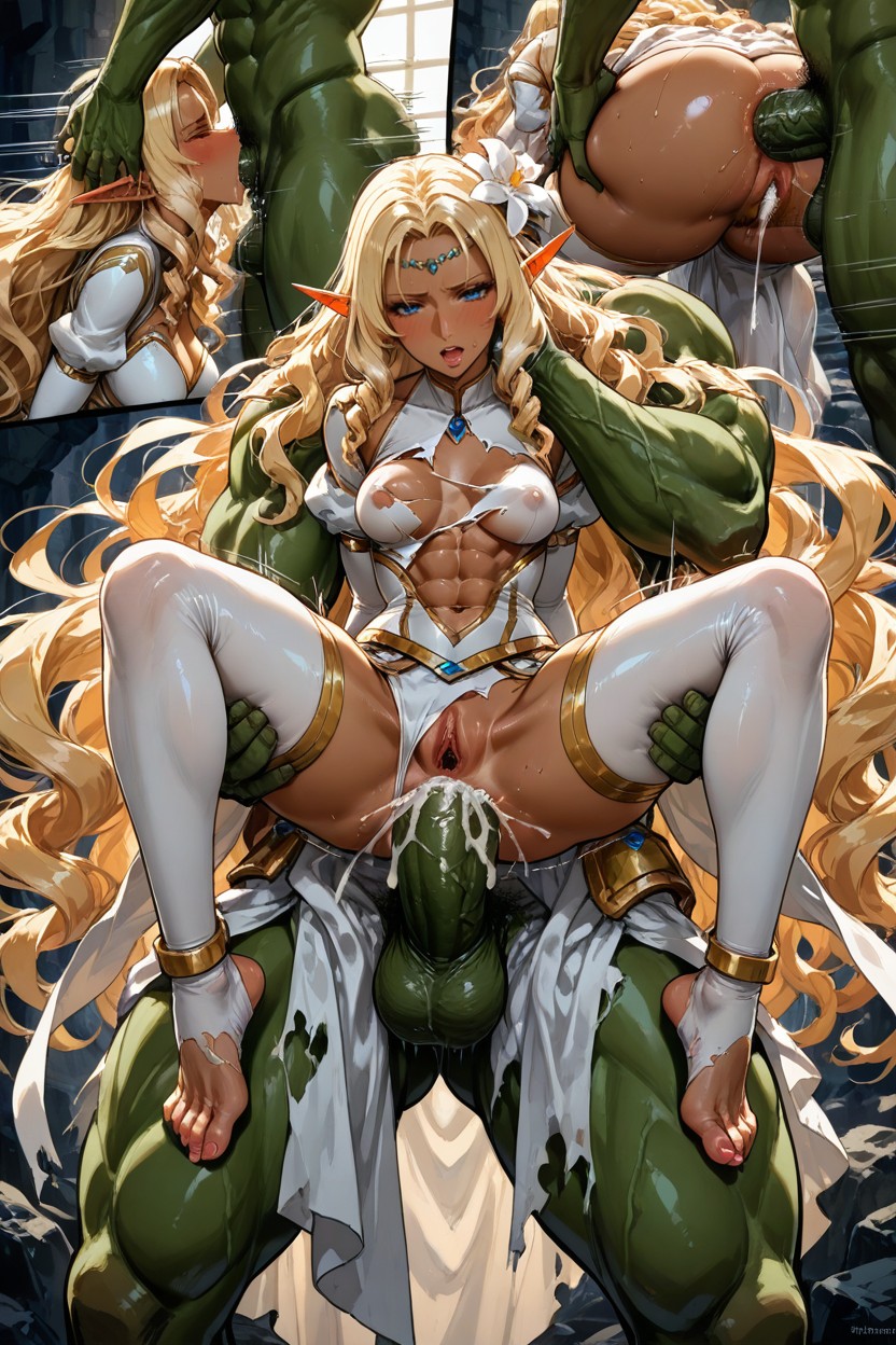 Spherical And Bouncing Breast, Under Outfit Erect Nipples, Masterfully Dynamic Linework Hentai AI Porn