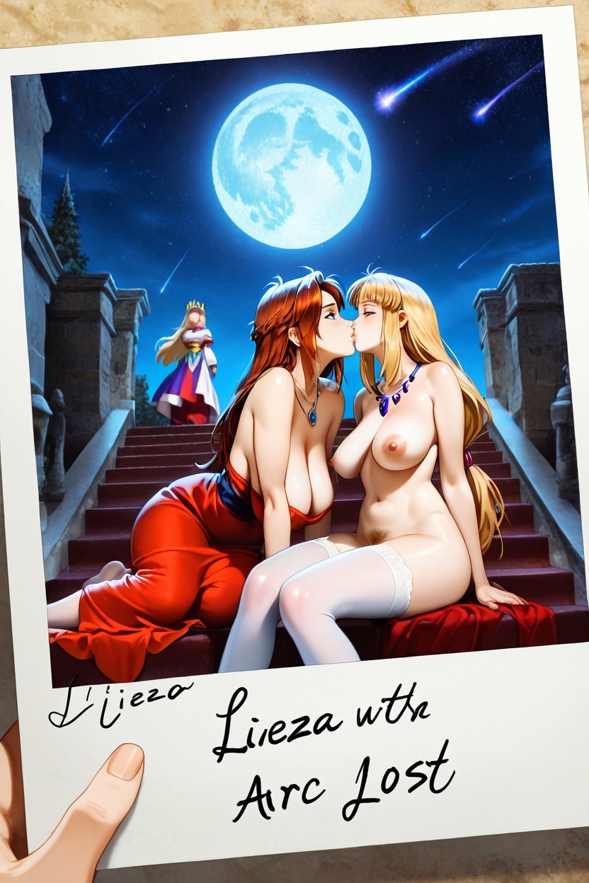 Stockings, Elc From Arc The Lad, Glamorous Sky Hentai AI Porn
