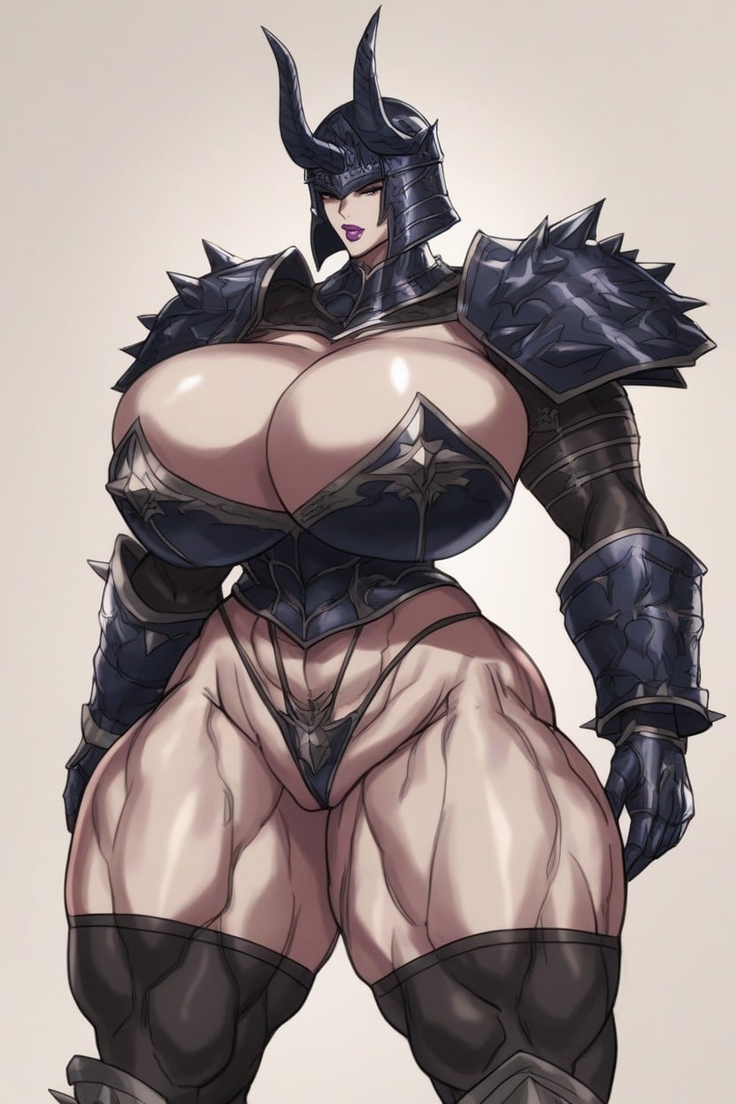 Voultuorus, Standing Confidently In A Frozen Mountain Landscape Her Armor Is Ornate And Battle-worn, Extremely Large Ass AI Porn