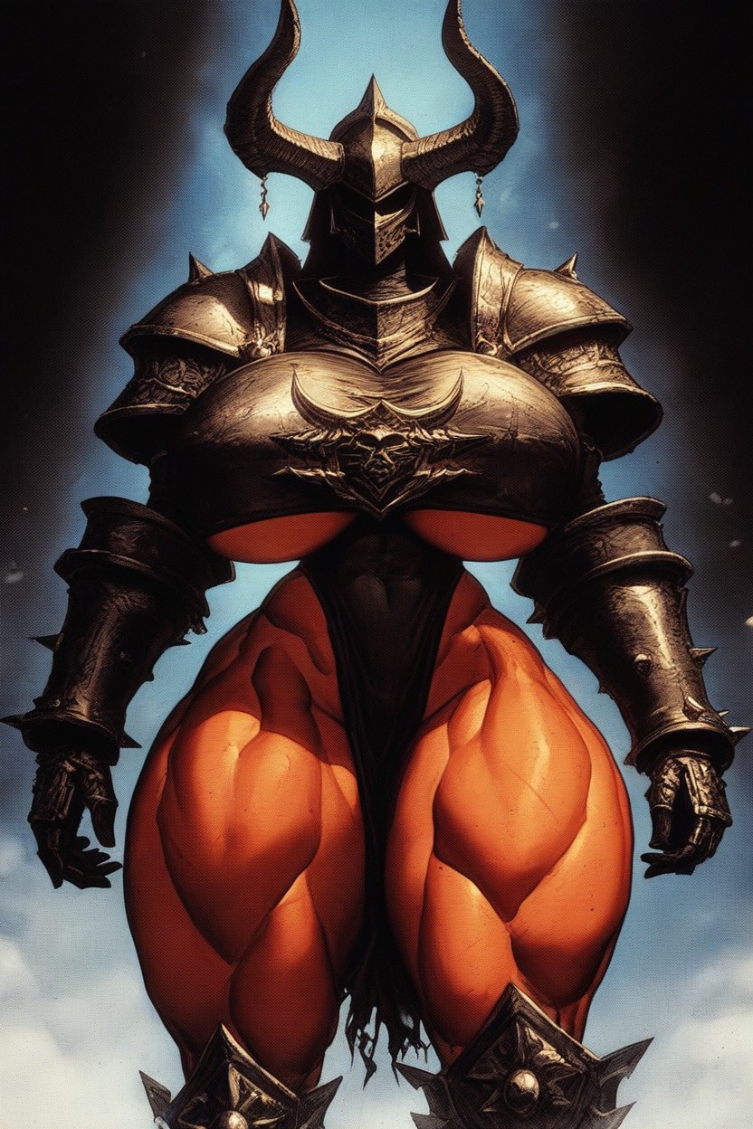Anonymous Presence She Wears A Fur-lined Mantle Over Her Shoulders For Warmth, Breast Expansion, Extremely Large Ass AI Porn