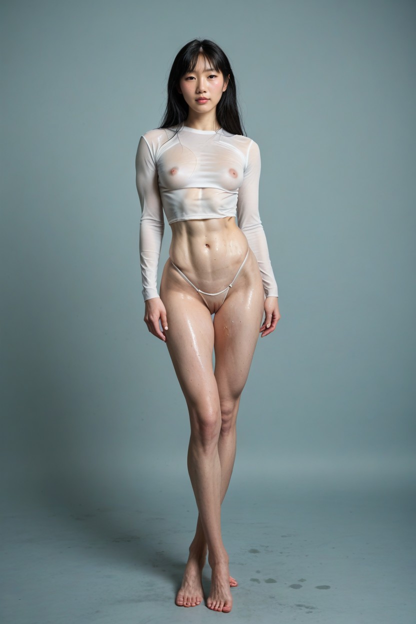 Stand Straight, Freckles, Freckles Shemale AI Porn