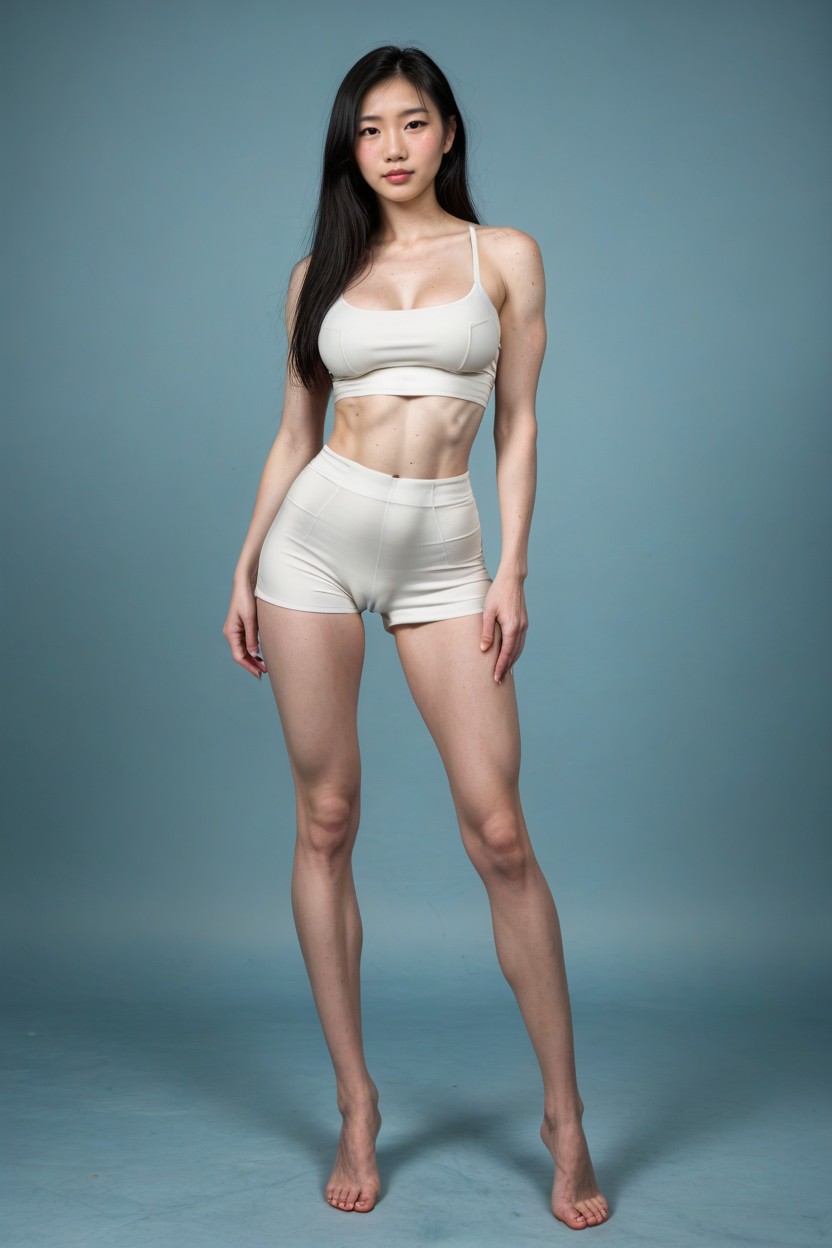 Octane Render, Very Detailed Face, Camel Toe Shemale AI Porn