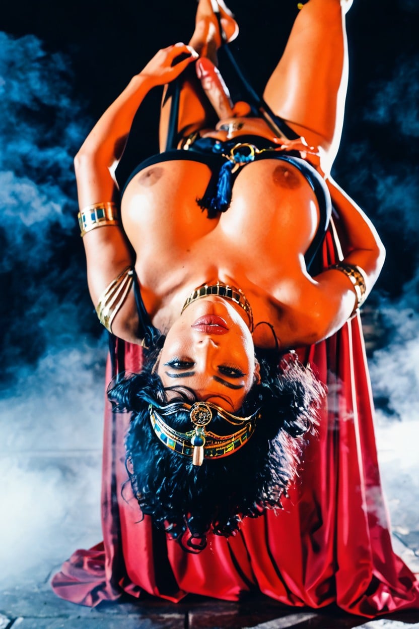 S Dark Fantasy Cinematic Aesthetic, Cleopatra Cosplay, Action Scene Shemale AI Porn