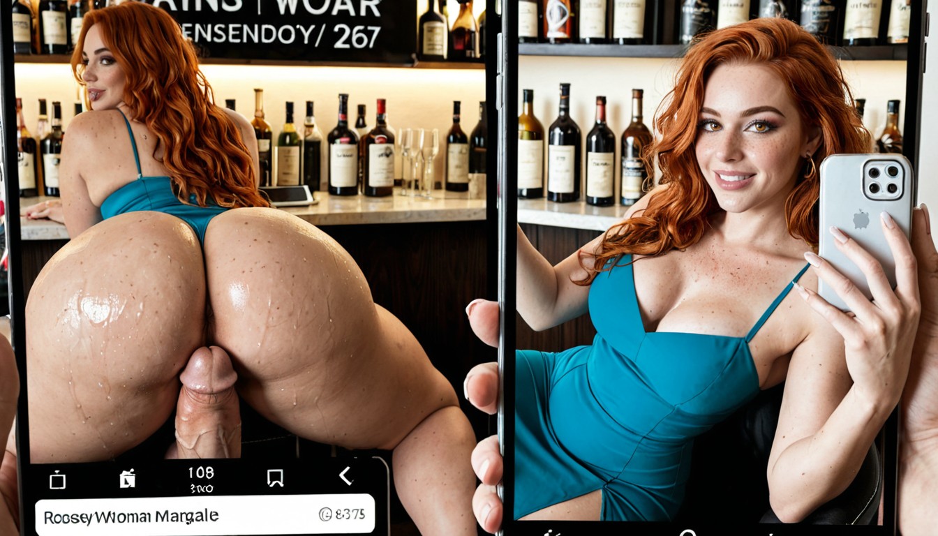 Thick Thighs, Meeting Date From App, Ginger Shemale AI Porn