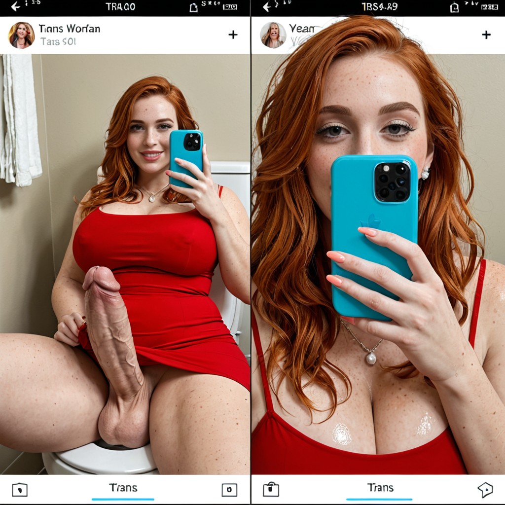 Rosey Cheeks, 30+, Juxtaposition Shemale AI Porn