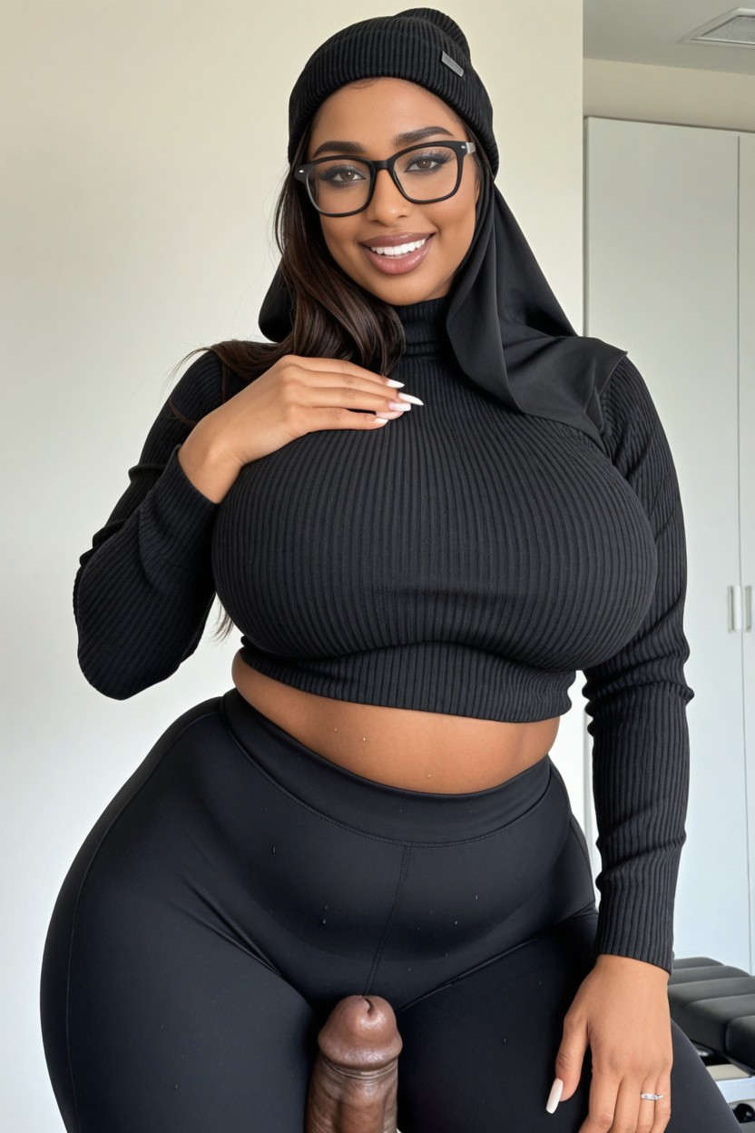 Futanari, High Definition, Extremely Large Ass Shemale AI Porn